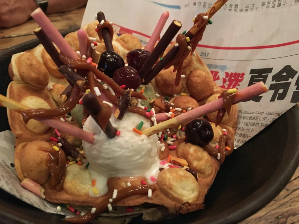 Tiger Fork bubble waffle Been There Eaten That