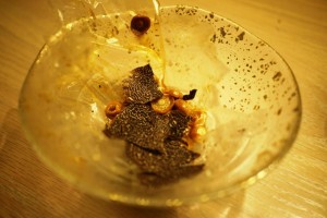 Minibar Beech Mushroom Papillot with Truffle