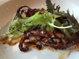 Nightwood grilled octopus