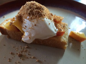 The shack brown butter cake
