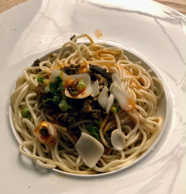 Q by Peter Chang dan dan noodles