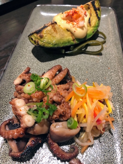 Kaz Sushi Bistro octopus
